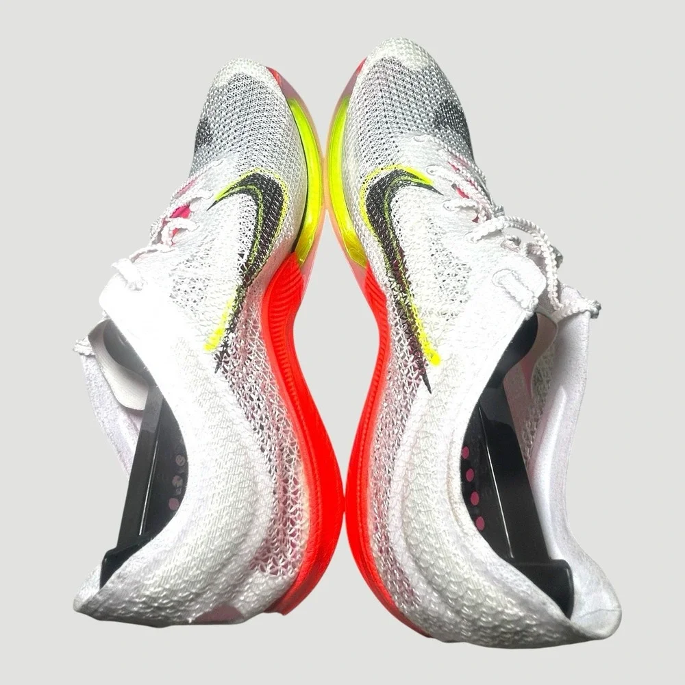 Nike Air Zoom Victory FK Mens 12 Track Shoes ‎ DJ6205-100 Rawdacious/White